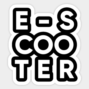 escooter Sticker